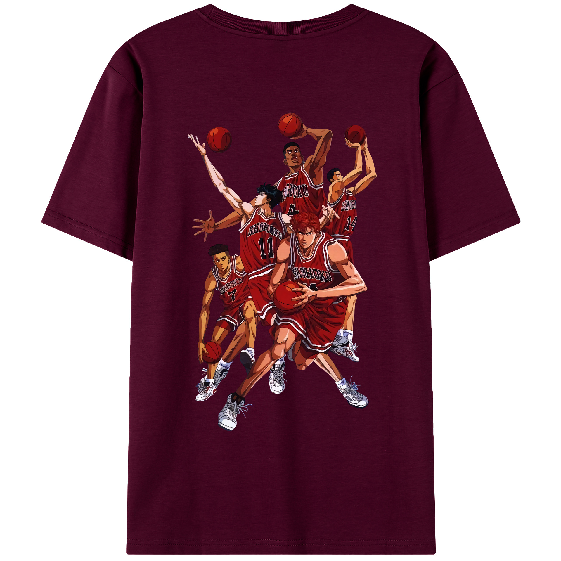 （画像用） SLAM DUNK／スラムダンク レディース半袖Tシャツ(バックプリント)